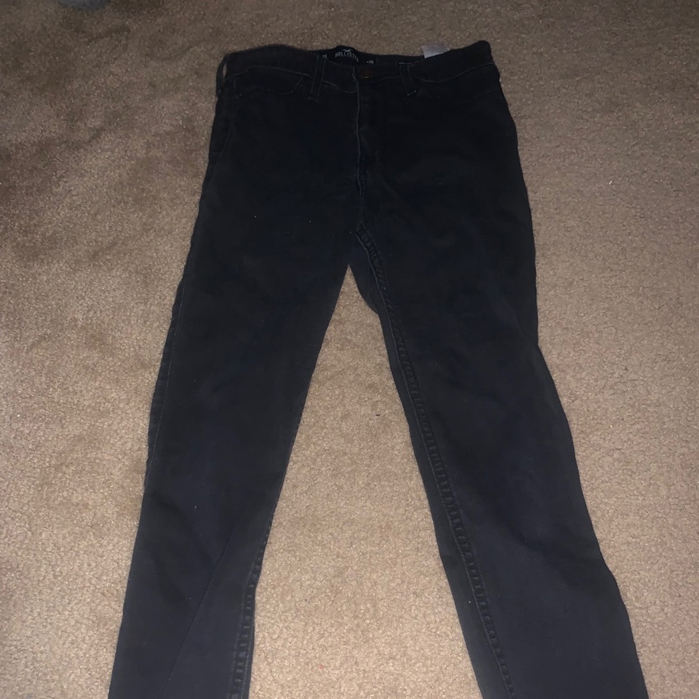 black hollister jeans